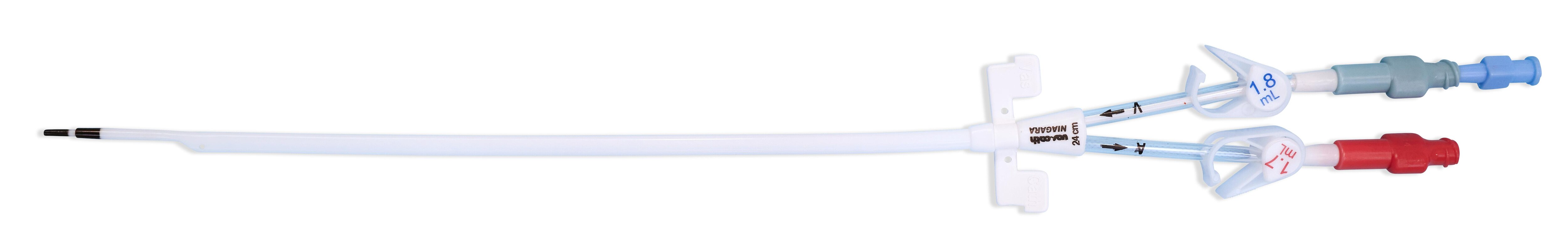 Niagara™ Straight Acute DualLumen Catheter Kit, 24 cm Insertion Length